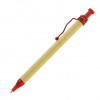 Squiggle Recycled Cardboard Pens Red